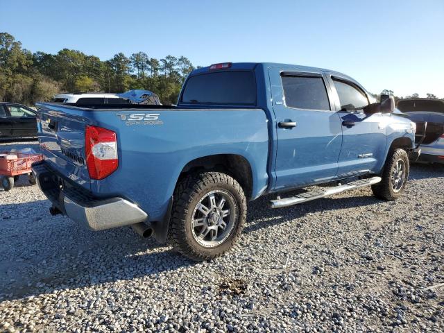 5TFDW5F12KX850705 - 2019 TOYOTA TUNDRA CREWMAX SR5 BLUE photo 3