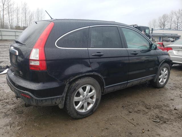 JHLRE485X7C041747 - 2007 HONDA CR-V EX BLACK photo 3