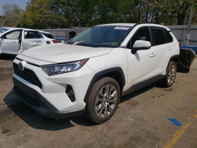 JTMC1RFV8LD517853 - 2020 TOYOTA RAV4 XLE PREMIUM WHITE photo 1