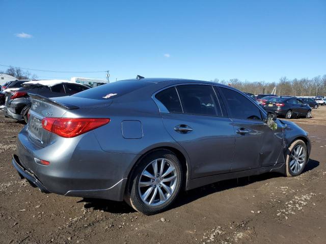 JN1EV7AR0GM342678 - 2016 INFINITI Q50 PREMIUM GRAY photo 3