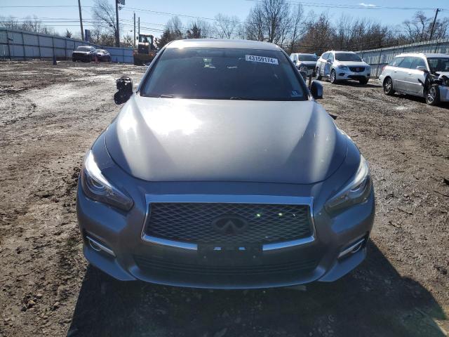 JN1EV7AR0GM342678 - 2016 INFINITI Q50 PREMIUM GRAY photo 5