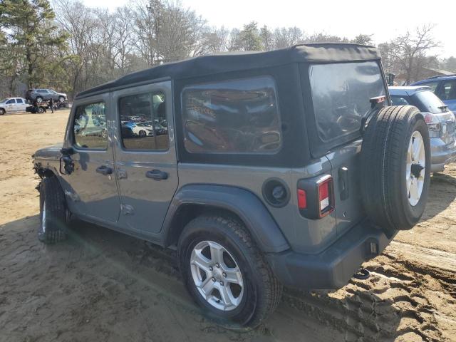 1C4HJXDG5JW305525 - 2018 JEEP WRANGLER U SPORT GRAY photo 2