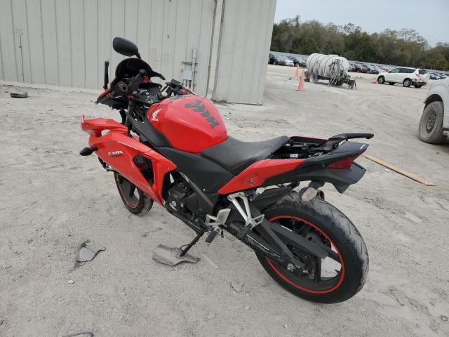 MLHMC4106D5303160 - 2013 HONDA CBR250 R RED photo 3