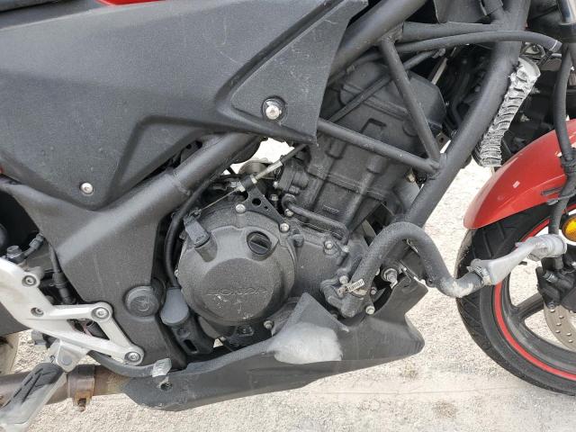 MLHMC4106D5303160 - 2013 HONDA CBR250 R RED photo 7