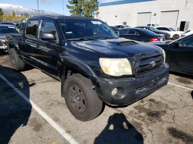 3TMMU52N97M003952 - 2007 TOYOTA TACOMA DOUBLE CAB LONG BED BLACK photo 4