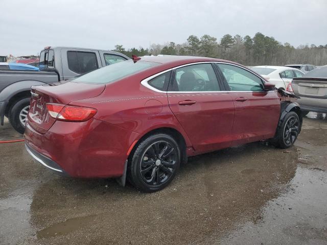 1C3CCCAB2FN647764 - 2015 CHRYSLER 200 LIMITED RED photo 3