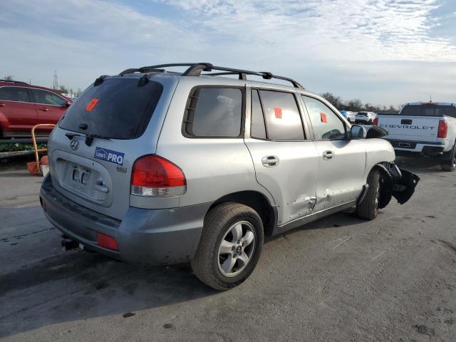 KM8SC13E86U040269 - 2006 HYUNDAI SANTA FE GLS SILVER photo 3