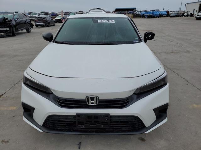 2HGFE2F56RH507991 - 2024 HONDA CIVIC SPORT WHITE photo 5