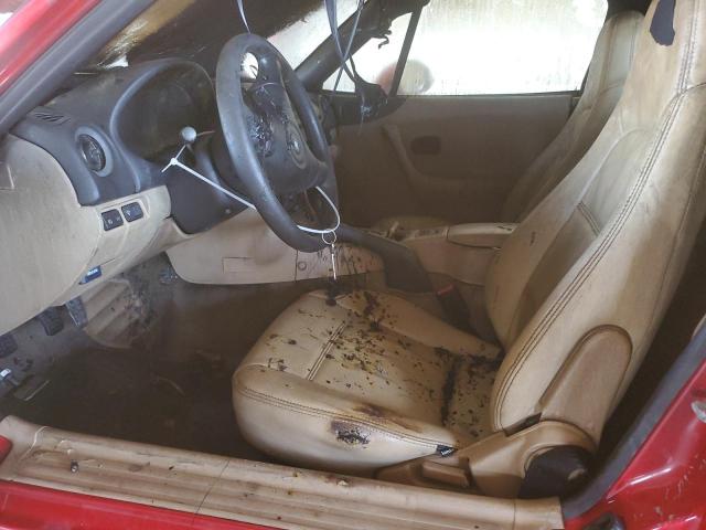 JM1NB3530Y0150710 - 2000 MAZDA MX-5 MIATA BASE RED photo 7