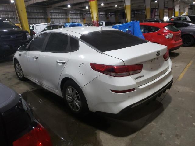 5XXGT4L30KG276246 - 2019 KIA OPTIMA LX WHITE photo 2