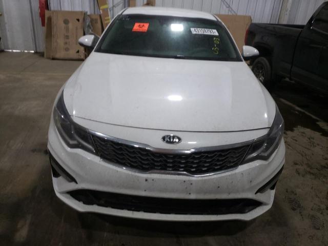 5XXGT4L30KG276246 - 2019 KIA OPTIMA LX WHITE photo 5