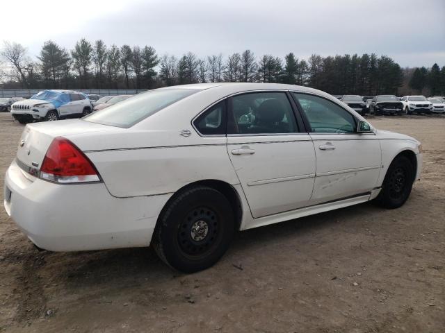 2G1WS57M291295056 - 2009 CHEVROLET IMPALA POLICE WHITE photo 3