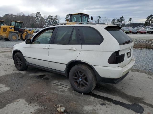 5UXFA13526LY39416 - 2006 BMW X5 3.0I WHITE photo 2