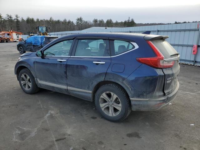 2HKRW6H30KH221675 - 2019 HONDA CR-V LX BLUE photo 2