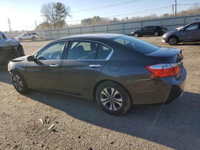 1HGCR2F32DA088759 - 2013 HONDA ACCORD LX GRAY photo 2