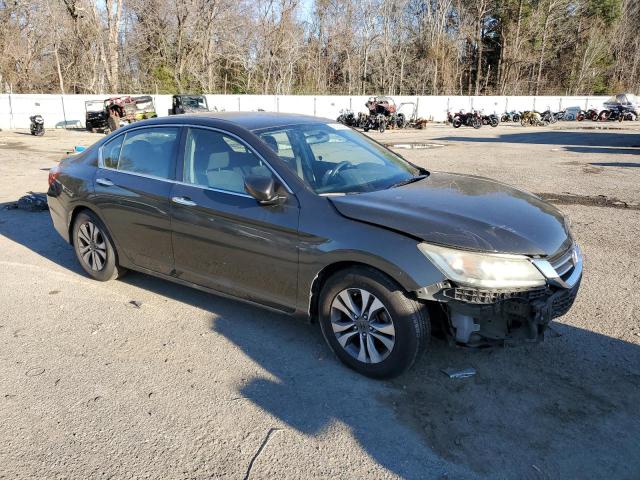 1HGCR2F32DA088759 - 2013 HONDA ACCORD LX GRAY photo 4