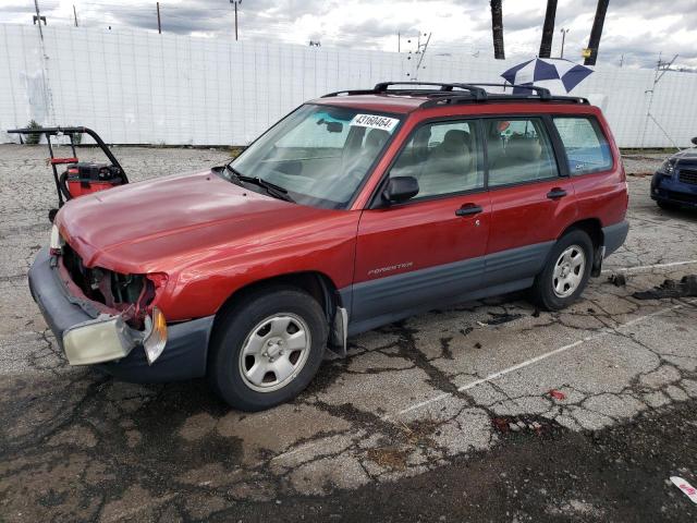 JF1SF63501H730436 - 2001 SUBARU FORESTER L RED photo 1