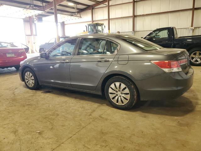 1HGCP2F33CA095417 - 2012 HONDA ACCORD LX GRAY photo 2