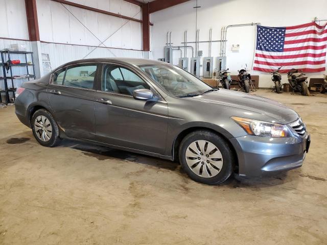 1HGCP2F33CA095417 - 2012 HONDA ACCORD LX GRAY photo 4