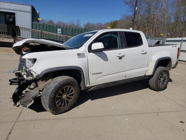 1GCGTEEN1J1130419 - 2018 CHEVROLET COLORADO ZR2 WHITE photo 1