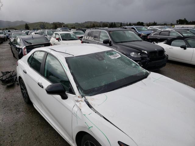 4T1G31AK8PU047075 - 2023 TOYOTA CAMRY SE NIGHT SHADE WHITE photo 12