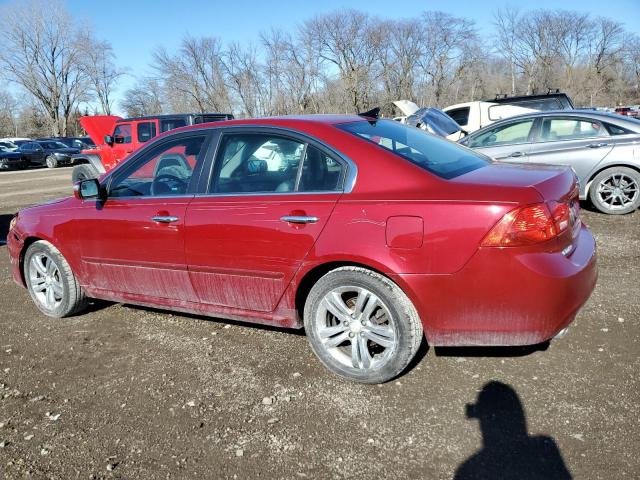 KNAGE224695335661 - 2009 KIA OPTIMA LX RED photo 2