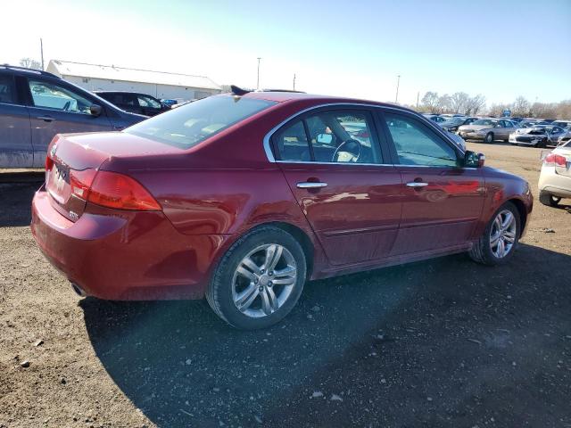 KNAGE224695335661 - 2009 KIA OPTIMA LX RED photo 3