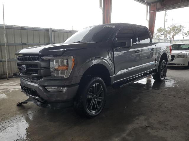 1FTFW1E84NFC34983 - 2022 FORD F150 SUPERCREW GRAY photo 1