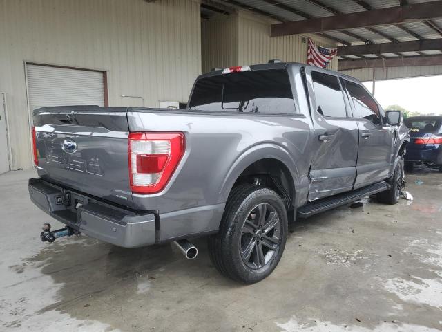 1FTFW1E84NFC34983 - 2022 FORD F150 SUPERCREW GRAY photo 3