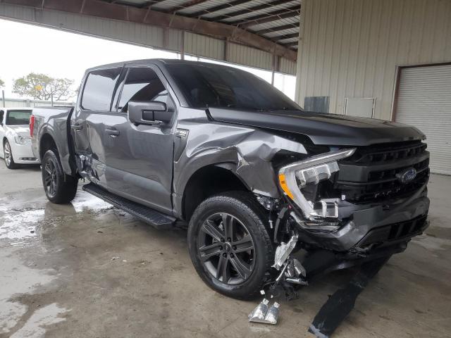 1FTFW1E84NFC34983 - 2022 FORD F150 SUPERCREW GRAY photo 4