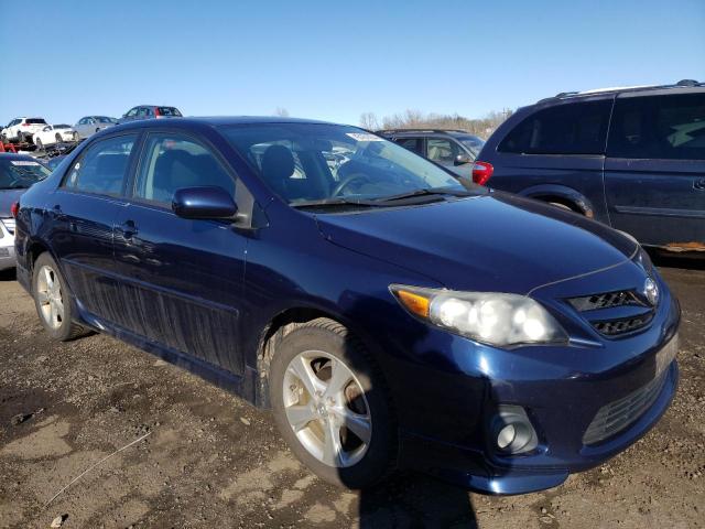 2T1BU4EE5BC688014 - 2011 TOYOTA COROLLA BASE BLUE photo 4