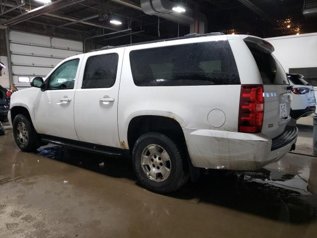 1GNSKJE75DR214361 - 2013 CHEVROLET SUBURBAN K1500 LT WHITE photo 2