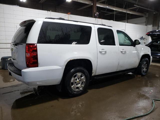 1GNSKJE75DR214361 - 2013 CHEVROLET SUBURBAN K1500 LT WHITE photo 3