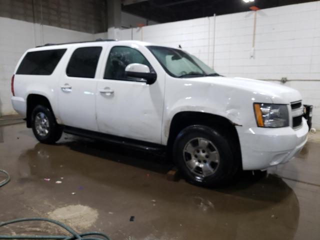 1GNSKJE75DR214361 - 2013 CHEVROLET SUBURBAN K1500 LT WHITE photo 4