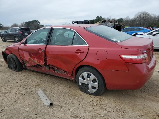 4T1BE46K39U348368 - 2009 TOYOTA CAMRY BASE RED photo 2