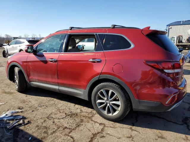 KM8SMDHF3HU200089 - 2017 HYUNDAI SANTA FE SE RED photo 2