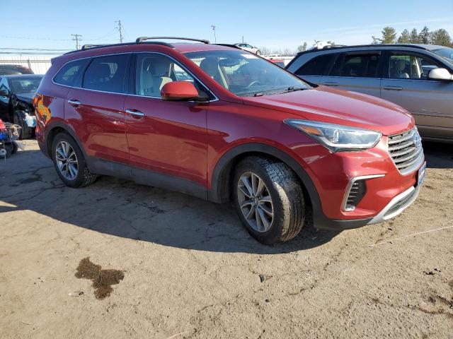 KM8SMDHF3HU200089 - 2017 HYUNDAI SANTA FE SE RED photo 4