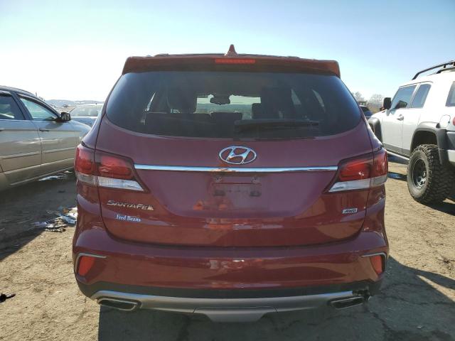 KM8SMDHF3HU200089 - 2017 HYUNDAI SANTA FE SE RED photo 6