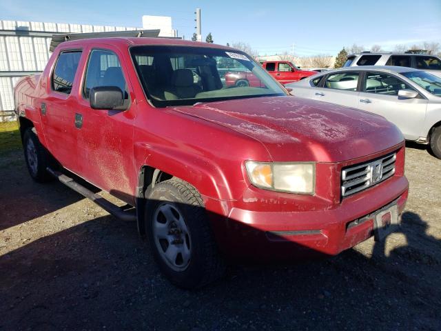 2HJYK16296H528504 - 2006 HONDA RIDGELINE RT RED photo 4