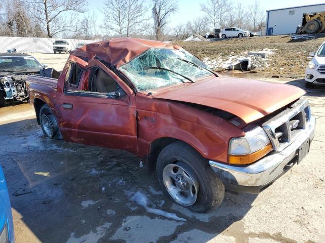 1FTZR15X8XTA37654 - 1999 FORD RANGER SUPER CAB ORANGE photo 4