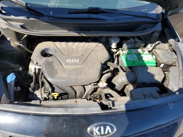 KNADM4A32E6378666 - 2014 KIA RIO LX BLACK photo 11