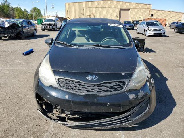 KNADM4A32E6378666 - 2014 KIA RIO LX BLACK photo 5