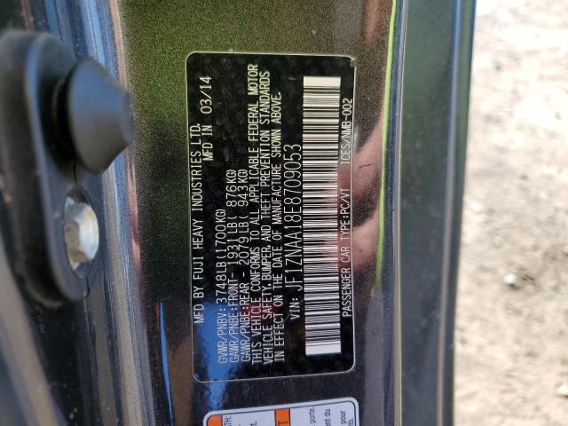 JF1ZNAA18E8709053 - 2014 TOYOTA SCION FR-S 黑色 照片 13