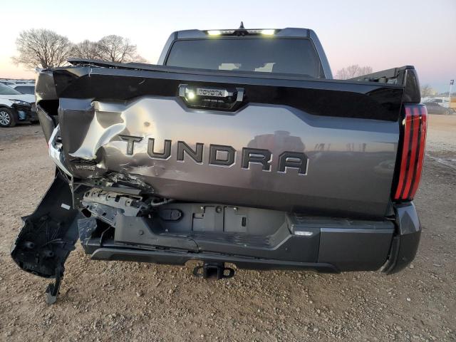 5TFNA5DBXPX110289 - 2023 TOYOTA TUNDRA CREWMAX PLATINUM ნაცრისფერი ფოტო 6