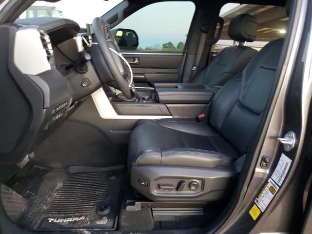 5TFNA5DBXPX110289 - 2023 TOYOTA TUNDRA CREWMAX PLATINUM ნაცრისფერი ფოტო 7