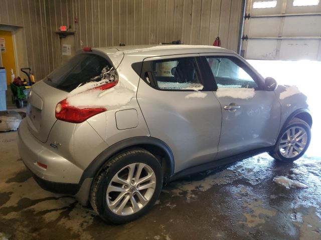 JN8AF5MVXDT211169 - 2013 NISSAN JUKE S SILVER photo 3