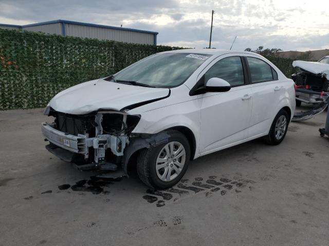 1G1JB5SH3H4142841 - 2017 CHEVROLET SONIC LS WHITE photo 1