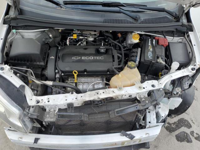 1G1JB5SH3H4142841 - 2017 CHEVROLET SONIC LS WHITE photo 11