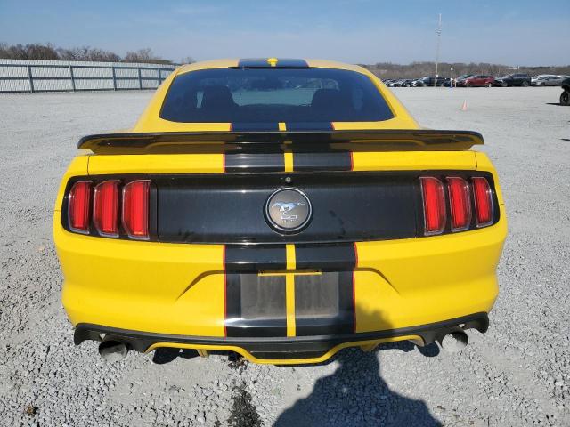 1FA6P8TH9F5335894 - 2015 FORD MUSTANG YELLOW photo 6