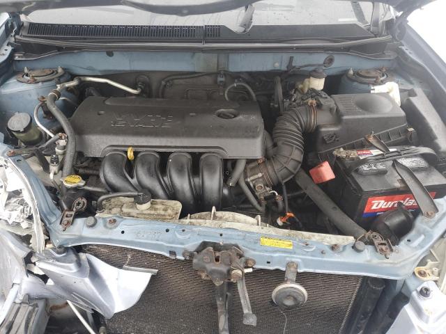 2T1KR32E06C587131 - 2006 TOYOTA COROLLA MA XR BLUE photo 11